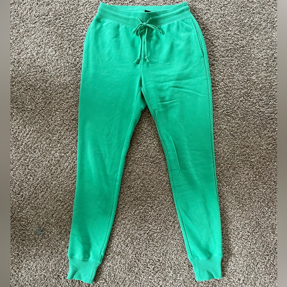Green Jogger Sweatpants